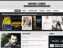 Tablet Screenshot of manulanzi.com